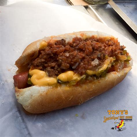 Tony's hot dogs - Hot Dogs Packo's Original Hot Dog (Hungarian Dog) $3.99. ... – Tony Packo's Chicken Chili – Vegetable Chili – Chicken Soup with Hungarian Dumplings. Each soup or chili is served in these sizes, and at these prices. Cup: $5.59 Bowl: $6.99 Quart: $16.99 Bucket: $24.99. Side Orders